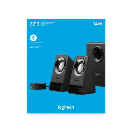 Logitech Z213 Multimedia Speaker System (Best Logitech 2.1 Computer Speakers)