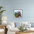 thumbnail image 2 of Stupell Industries Sea Turtle & Vivid Coral Reef Black Framed Giclee Art, design by LSR Design Studio, 17 x 17, 2 of 8