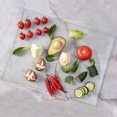 thumbnail image 2 of VASUHOME Tempered Glass Cutting Board for Kitchen (12x16), Long Lasting Clear Glass Cutting Board for Countertop - Scratch, Heat, and Shatter Resistant - Easy to Clean, 2 of 7
