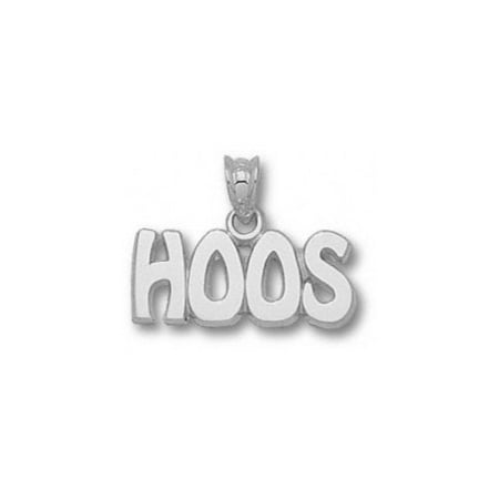 NCAA - Virginia Cavaliers 5/16'' Sterling Silver ''HOOS'' Pendant
