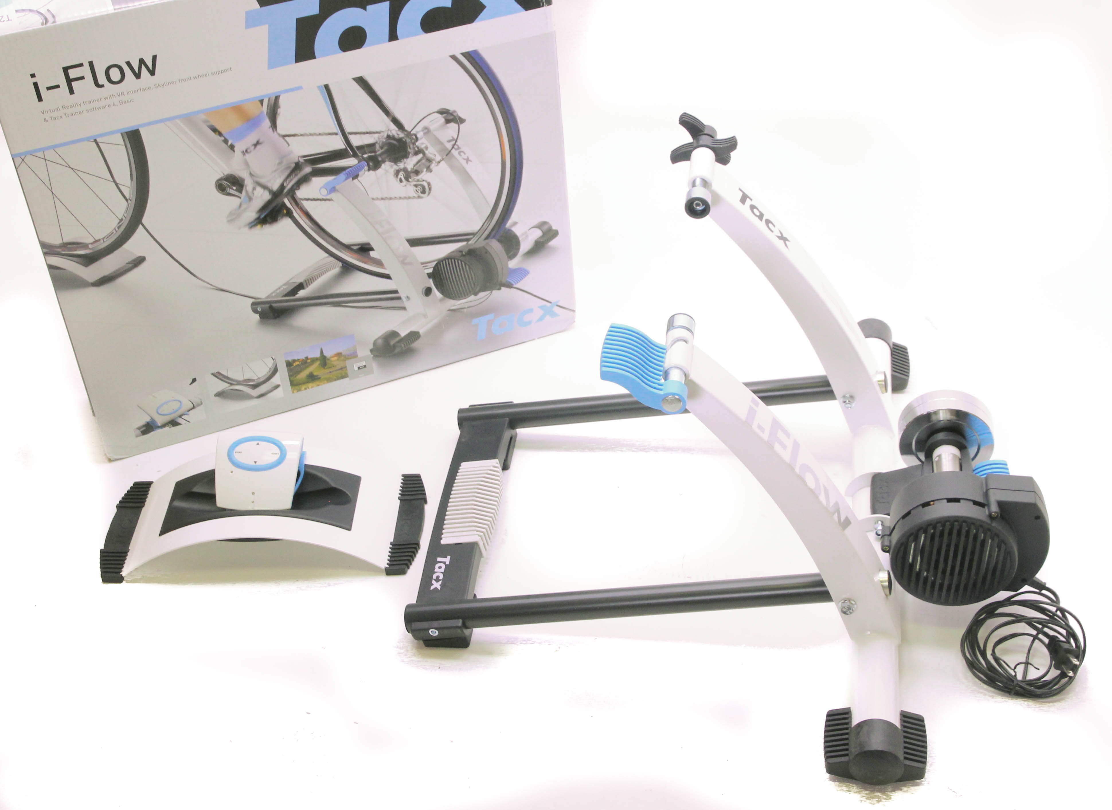 rijstwijn Uitdrukkelijk Hoogte TACX T2270 i-Flow Virtual Reality Bicycle Indoor Trainer TTS4 For Windows  PC NEW - Walmart.com