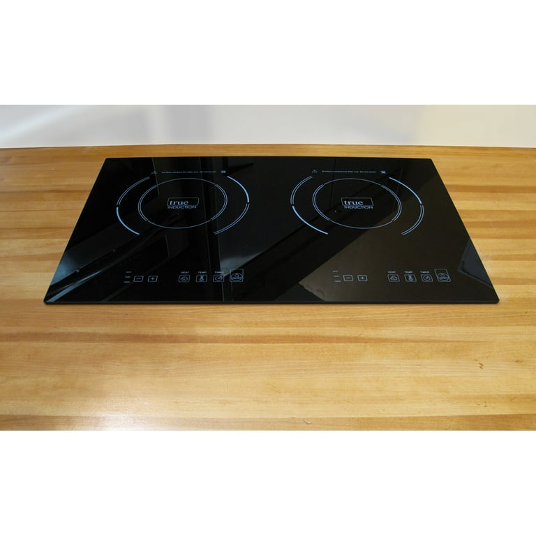 True Induction TI-1+2B Built-in RV Stove with Double GAS Burner and Electric Induction Cooktop