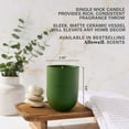 thumbnail image 5 of Allswell Cleanse (Fresh Orange + Sage Leaf + Sea Salt) Scented 1-Wick Ceramic Jar Spa Candle 10oz., 5 of 11