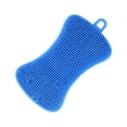 thumbnail image 2 of Naiovety Cepillo para lavar platos de doble cara, , sartén, cepillos de limpieza, estropajos de reutilizables, hogar, cocina, restaurante Cocina y Comedor Azul, 2 of 6