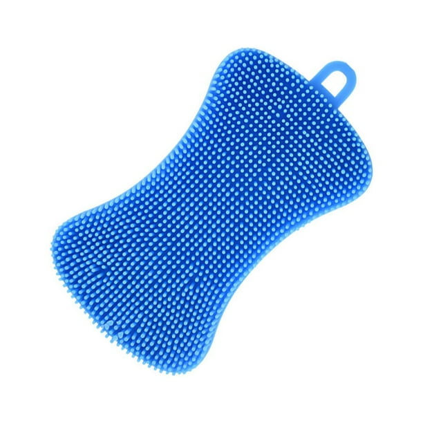 Cepillo para Lavar Platos Matsuzay Estropajo Reutilizable Cocina y Comedor Azul
