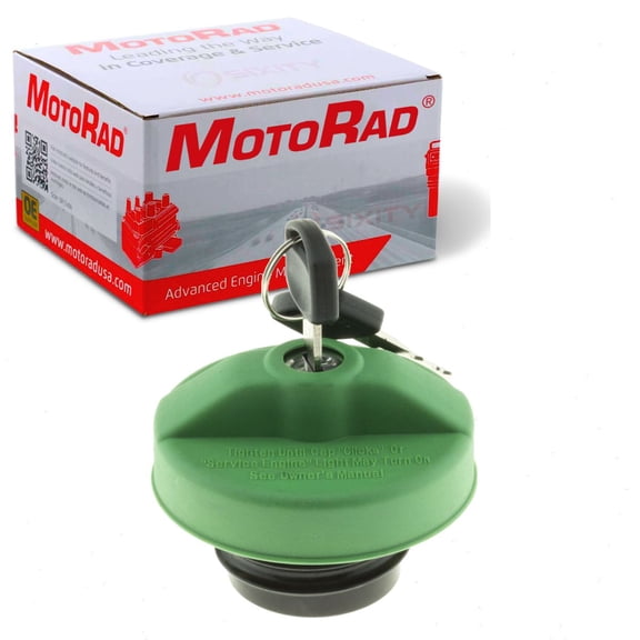 MotoRad Fuel Tank Gas Cap compatible with GMC Sierra 2500 HD 6.6L V8 2001-2012 - locking with key v2