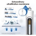 thumbnail image 6 of Waterdrop RF15W-UF 0.01 Micron Water Filter, NSF/ANSI 42 Certified, 16K Gallons High Capacity, Replacement for Waterdrop Under Sink Water Filtration System, White, 6 of 8