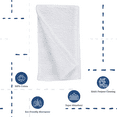 thumbnail image 2 of Linteum Textile Kitchen Towels 100% Cotton Terry Bar Mops Pack of 60 (16x19 inches) White, 2 of 6