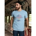 thumbnail image 2 of American Grown Colombian Roots T-Shirt Men -Smartprints Designs, Male Small, 2 of 4