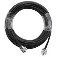 thumbnail image 1 of 15M UHF Coaxial Cable RG58 Coax Cable PL259 Cable 50 Ohms CB Radio Antenna Cable UHF Male to UHF Mal, 1 of 5