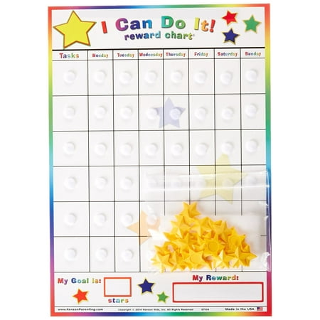 replacement board and stars for kenson kids i can do it reward (Best Star Chart App)