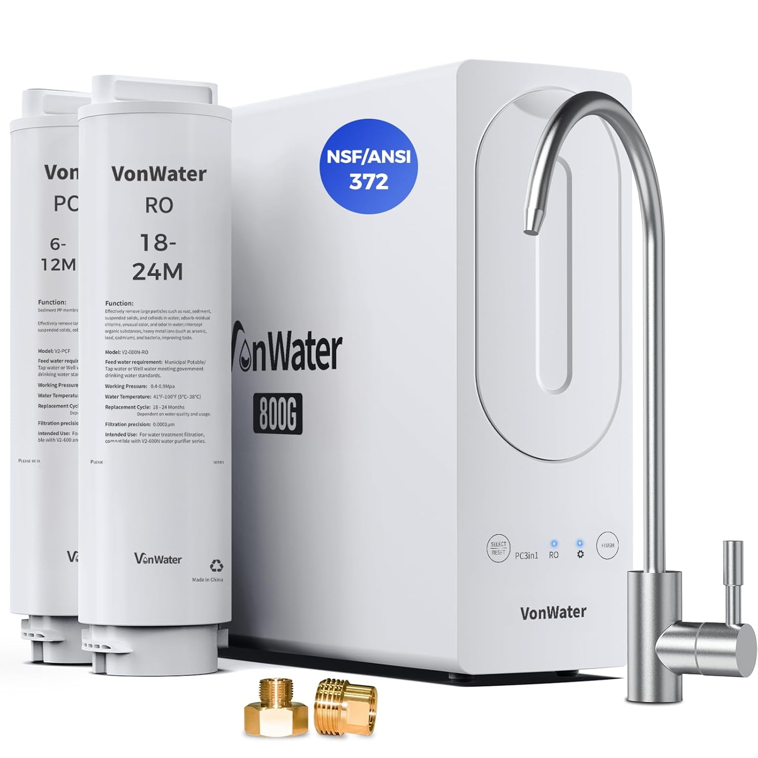 Waterdrop G5P500AアルカリミネラルpH+逆浸透式浄水器 Waterdrop G5P500AアルカリミネラルpH+逆浸透式浄水器 Waterdrop