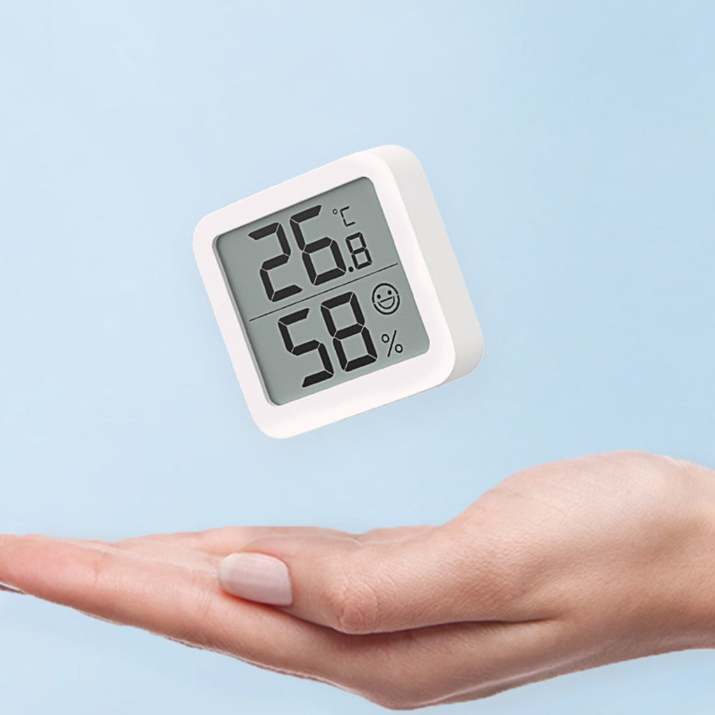 2/4Pcs Mini Thermometers Hygrometer for Monitoring House Environment Conditions