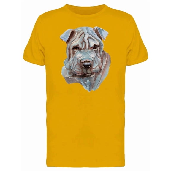 Shar Pei Painting Tee Men's -Image by Shutterstock