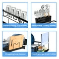 thumbnail image 7 of Drying Rack Dish Rack Drain Set with Utensil Cups Holders for Kitchen Counter, Cutting Board Holder, Stainless Steel Kitchen Dishes Storage and Organizers, 7 of 7