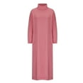 Brilliant Fall Dresses for Women 2024 Women's Plus Size Round Neck