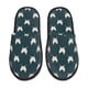 thumbnail image 1 of Balery Funny Chicken Pantuflas de Casa de Felpa Silenciosas con Diseño Estampado, Zapatillas Cómodas Antideslizantes de Algodón para Interior-Medium, 1 of 8