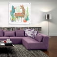 thumbnail image 6 of Epic Art 'Lovely Llamas III' by Mary Urban, Acrylic Glass Wall Art, 36"x36", 6 of 7