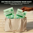 thumbnail image 4 of Brookstone Makeup Remover Wipes Single Individually Wrapped Cleanse Remove Makeup 40 Count Makeup Wipes, 4 of 7