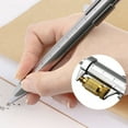 5Pcs Measuring Ruler Roller Ball Pen Multifunction Vernier Caliper Pen ...