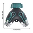 thumbnail image 3 of LSLJS 3/4“ Y-Shaped All Metal Body Garden Hose Splitter, Hose Splitter, 3 of 3