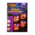 thumbnail image 4 of Pumpkin Masters Halloween Pumpkin Carving, Premium Sticker Patterns, 4 Pieces, 4 of 6