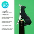 thumbnail image 3 of TrueZoo Buddy the Dog Corkscrew Wine Opener, Manual Bottle Opener, Party, 3 of 8