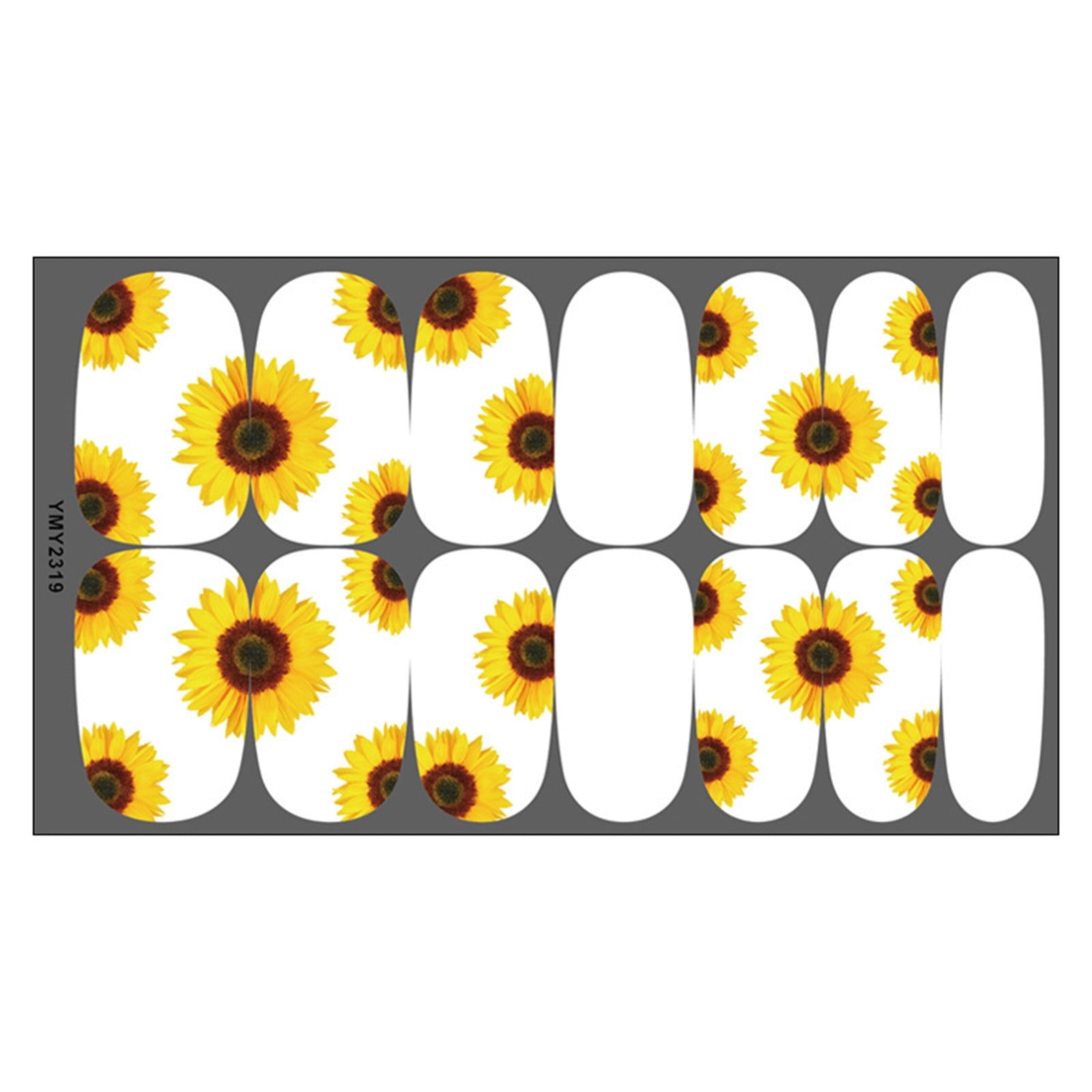 Sunflower Nail Water Sticker DIY Sunflower Little Daisy Nail Sticker ...