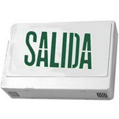 Howard Lighting HL0201B2GW-ESP LED Exit Sign Spanish