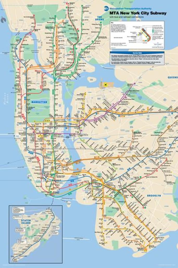 ny mta map