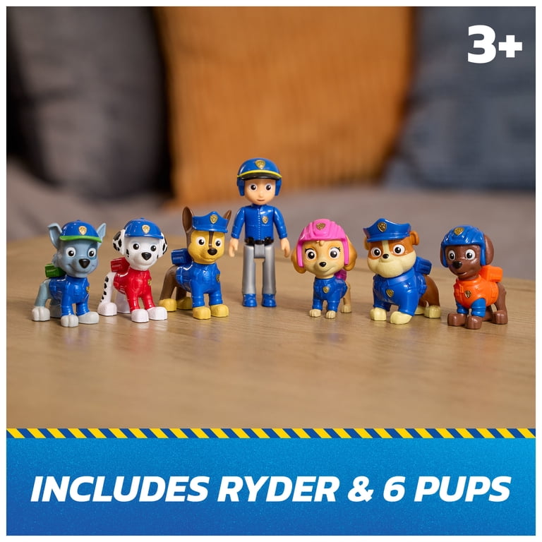 PAW Patrol Search and Rescue Team Pack with 7 Action Figures