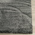 thumbnail image 4 of SAFAVIEH Florida Tamzen Abstract Shag Runner Rug, Grey, 2'3" x 9', 4 of 7