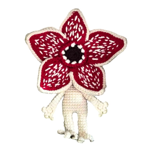 Stranger Care Things Demogorgon Peluche, Demogorgon Bear de Terror, Soft Demogorgons Plush para Regalo de Cumpleaños Navidad (1PCS)