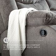 Signature Design by Ashley Tulen Reclining Sofa in Gray