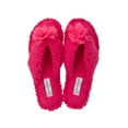 thumbnail image 5 of Jessica Simpson Women's Fluffy Pom Thong House Slide on Slippers with Memory Foam, 5 of 8