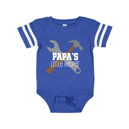 

Inktastic Papa Little Helper Gift Baby Boy Bodysuit