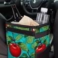 thumbnail image 6 of Fruit Mini Trash Can for Car: Foldable, with Lid, Leak-Proof, Hanging Storage Bag - Car Garbage Can, 6 of 6