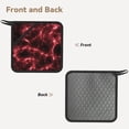 thumbnail image 2 of Pofeuu Red Line Print Silicone Trivet Mats,Silicone Hot Pads for Kitchen, Silicone Trivets for Hot Pots and Pans, Silicone Hot Pad, 2 of 8