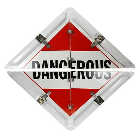 8 Legend Placard For Hazmat Dot And Safety Warnings