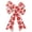 C, variant on 36x22cm Large Burlap Xmas Tree Printed Bows Rustic Bow Ornaments For Christmas Tree Front Door Holiday Home Decor