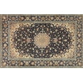 thumbnail image 1 of Ahgly Company Indoor Rectangle Traditional Taupe Brown Medallion Area Rugs, 6' x 9', 1 of 6