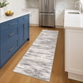 thumbnail image 6 of iOhouze Runner Rug for Hallways 2x6 Washable Rug Runners Non Slip Kitchen Runner Rug Soft Print Distressed Grey Beige Carpet Runner for Entryway Bedroom Kitchen Laundry Room, 6 of 8