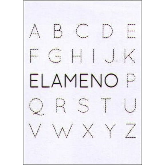 ABC Elameno Alphabet Magnet SM4762