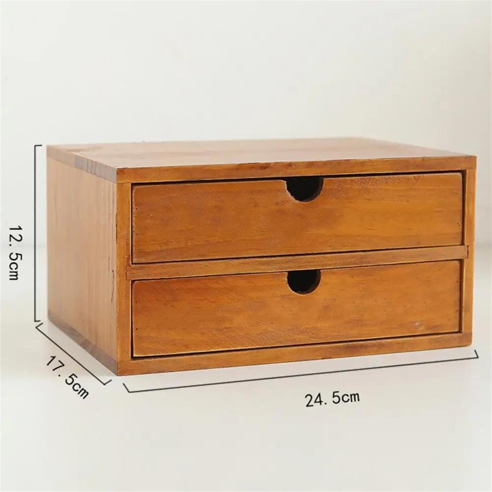 Vintage Wooden Box Storage Drawer Wooden Chest Of Drawers Jewelry Box Cosmetics Organizer Home Decoration Desktop Storage Box
