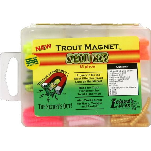 Leland's Lures Leland Lead Free 85pc Neon Kit