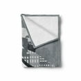 thumbnail image 2 of Diva Soft Flannel Fleece Throw Blanket, Modern Design Woman Portrait with Fashion Hat, Cozy Plush for Indoor and Outdoor Use, 70" x 90", Grey Dark Grey, by Ambesonne, 2 of 6