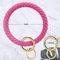 thumbnail image 3 of Llavero, brazalete de silicona para muñeca, llavero para mujer y niña., 3 of 5