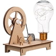 thumbnail image 1 of Hand Cranked Generator Portable Hand Generator Light Bulb Manual Power Generator Energy Science Kit, 1 of 8