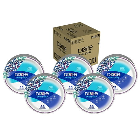 Dixie Everyday Disposable Paper Plates, 10 1/16 Inch Plates, 220 ... Dixie Everyday Disposable Paper Plates, 10 1/16 Inch Plates, 220 ...