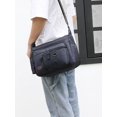 thumbnail image 2 of Bandolera de tela Oxford para hombre, con varios compartimentos, 2 of 2